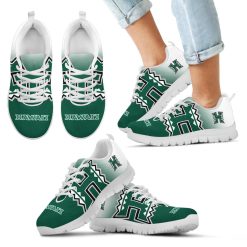 NCAA Hawaii Rainbow Warriors Special Unofficial Running Shoes