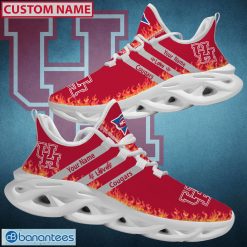 NCAA Houston Cougars Custom Name Love Max Soul Shoes