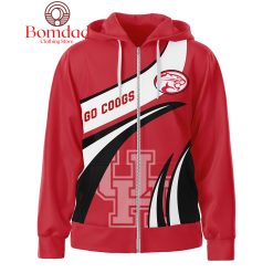 Alternative view of NCAA Houston Cougars Go Coogs Zip Up Hoodie
