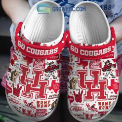 NCAA Houston Cougars Go Cougars Crocs