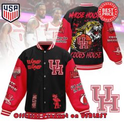 NCAA Houston Cougars I’d Rather Be In Baseball Jacket