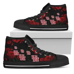 Alternative view of NCAA Houston Cougars Lovely Rose Thorn Incredible High Top Shoes