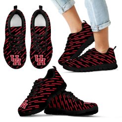 Alternative view of NCAA Houston Cougars Marvelous Striped Running Shoes