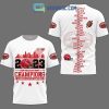 NCAA Jacksonville State Gamecocks 2023 New Orleans Bowl White T-Shirt
