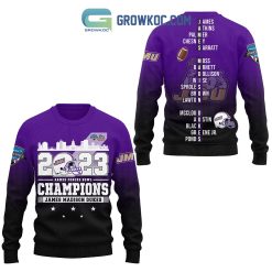 NCAA James Madison Dukes 2023 Armed Forces Bowl Purple Sweatshirt