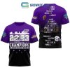 NCAA James Madison Dukes 2023 Armed Forces Bowl Purple T-Shirt