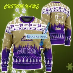 NCAA James Madison Dukes Custom Name It A Good Day Sweater
