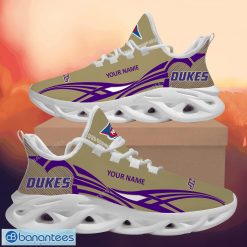 NCAA James Madison Dukes Custom Name Max Soul Shoes