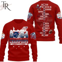 NCAA Liberty Flames 2024 Fiesta Bowl Red Sweatshirt