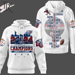 NCAA Liberty Flames 2024 Fiesta Bowl White Pullover Hoodie