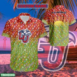 NCAA Liberty Flames Custom Name Spring Hawaiian Shirt