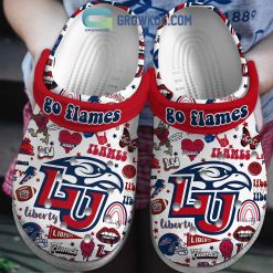 NCAA Liberty Flames Go Flames Crocs
