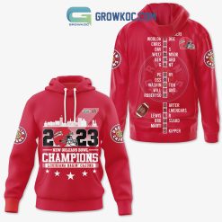 NCAA Louisiana Ragin' Cajuns 2023 New Orleans Bowl Red Zip Up Hoodie