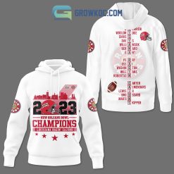 NCAA Louisiana Ragin' Cajuns 2023 New Orleans Bowl White Pullover Hoodie