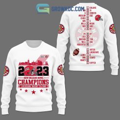 NCAA Louisiana Ragin' Cajuns 2023 New Orleans Bowl White Sweatshirt