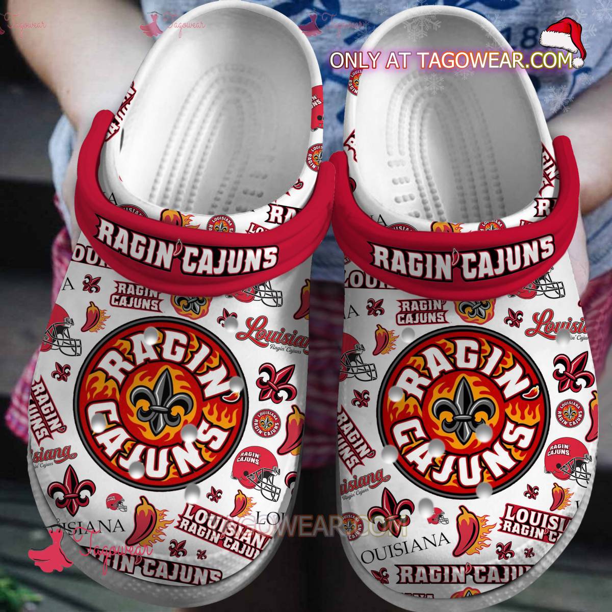 NCAA Louisiana Ragin' Cajuns Crocs