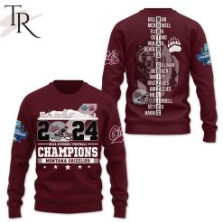 NCAA Montana Grizzlies 2024 Division I Champions Sweatshirt