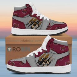 NCAA Montana Grizzlies Air Jordan 1 High Sneakers