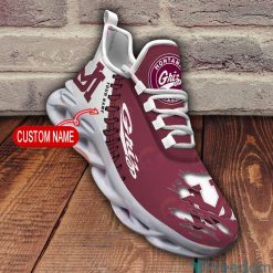 Alternative view of NCAA Montana Grizzlies Custom Name Sport Style Max Soul Shoes