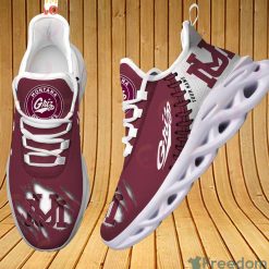 NCAA Montana Grizzlies Custom Name Sport Style Max Soul Shoes