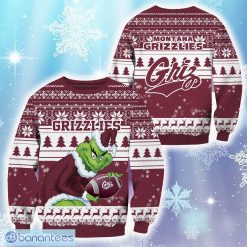 NCAA Montana Grizzlies Grinch Cold Ugly Christmas Sweater