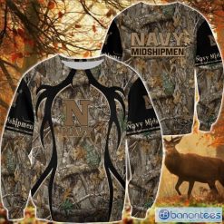 NCAA Navy Midshipmen Camo Hunting Perfect Sweatshirt