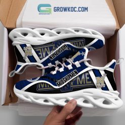 NCAA Navy Midshipmen New Style Max Soul Shoes