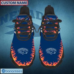Alternative view of NCAA Nevada Wolf Pack Custom Name Love Max Soul Shoes