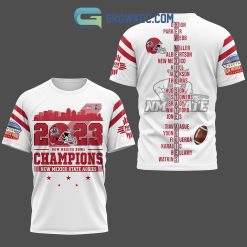 NCAA New Mexico State Aggies 2023 New Mexico Bowl White T-Shirt
