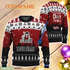 NCAA New Mexico State Aggies Custom Name It A Good Day Sweater