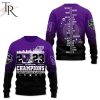 NCAA Northwestern Wildcats 2023 Las Vegas Bowl Purple Black Sweatshirt