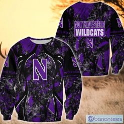 NCAA Northwestern Wildcats Camo Hunting Sweatshirt