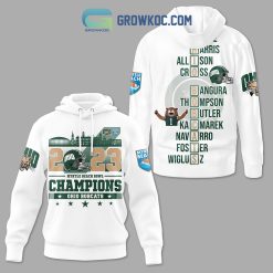 NCAA Ohio Bobcats 2023 White Myrtle Beach Bowl Pullover Hoodie