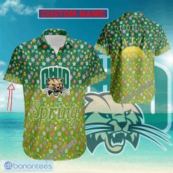 NCAA Ohio Bobcats Custom Name Spring Hawaiian Shirt