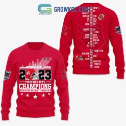 NCAA Rutgers Scarlet Knights 2023 Champions Red Sweatshirt