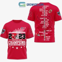 NCAA Rutgers Scarlet Knights 2023 Champions Red T-Shirt