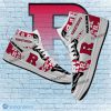 NCAA Rutgers Scarlet Knights Custom Name Logo Air Jordan 1 High Sneakers