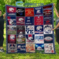 NCAA South Alabama Jaguars Collection Quilt Blanket