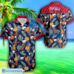 NCAA South Alabama Jaguars Custom Name Heart Pattern Hawaiian Shirt