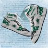 NCAA Tulane Green Wave Custom Name Logo Air Jordan 1 High Sneakers