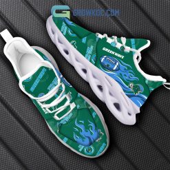 NCAA Tulane Green Wave Fire Ball Max Soul Shoes
