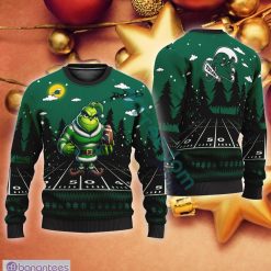 NCAA Tulane Green Wave Play Grinch Ugly Christmas Sweater