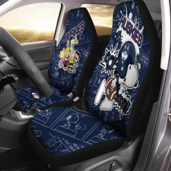 NCAA UConn Huskies Snoopy Peanut Car Seat Covers