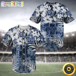 NCAA Utah State Aggies Flower Baseball Jersey