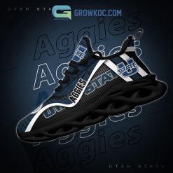 Alternative view of NCAA Utah State Aggies New Style Max Soul Shoes