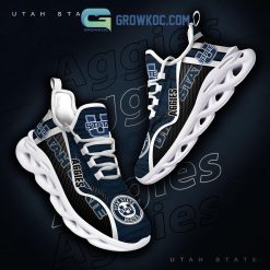 NCAA Utah State Aggies New Style Max Soul Shoes - Image 6
