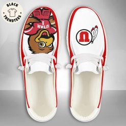 Alternative view of NCAA Utah Utes Custom Name Mascot Hey Dude Shoes