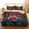 NCAA Utah Utes Grey Bedding Set