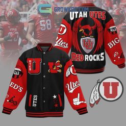 NCAA Utah Utes Red Rocks Baseball Jacket