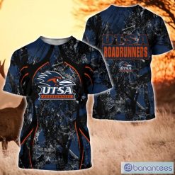 NCAA UTSA Roadrunners Camo Hunting T-Shirt